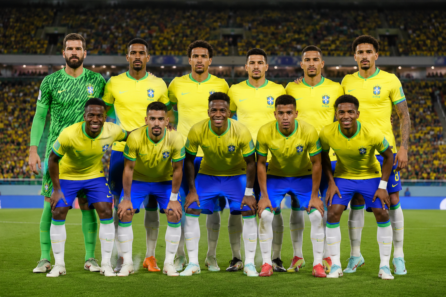 Copa do mundo: escalação do time do Brasil
