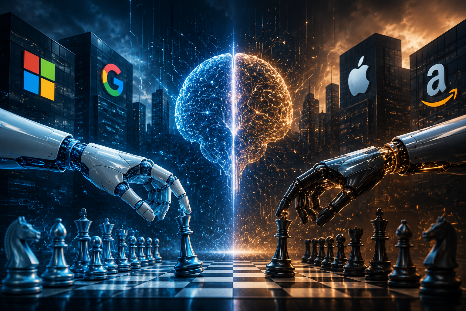 Gigantes da Tecnologia Disputam o Controle da Nova Era da Inteligência Artificial