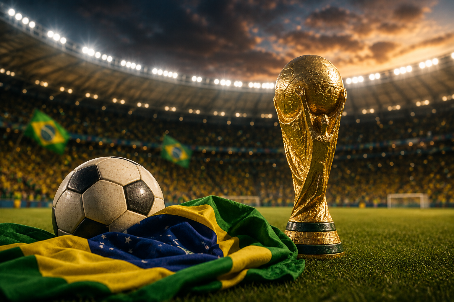 Brasil Rumo ao Hexa: Os Desafios da Seleção na Copa do Mundo